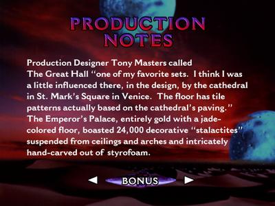Dune - Production notes