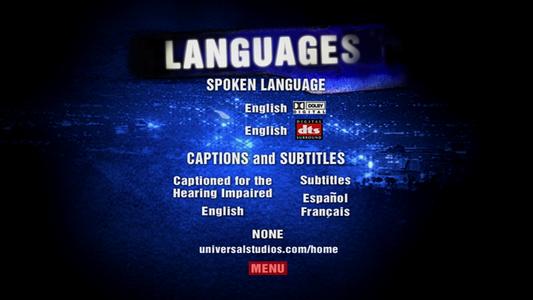 Mulholland Drive - menus