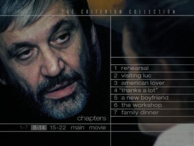 &Agrave; nos amours - menus