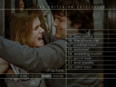 &Agrave; nos amours - menus