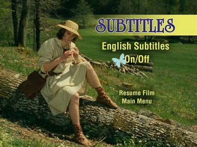 The Romance of Astrea and Celadon - menus