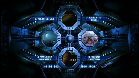 Alien - menus