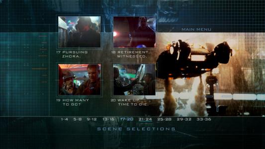 Blade Runner: The Final Cut - menus