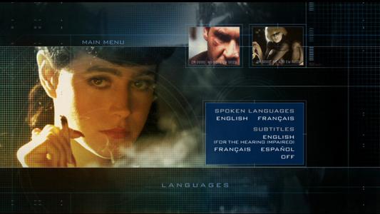 Blade Runner: The Final Cut - menus