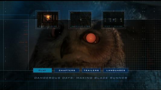 Blade Runner: The Final Cut - menus