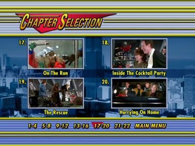 Adventures in Babysitting - menus