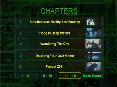 Ghost in the Shell -- menus