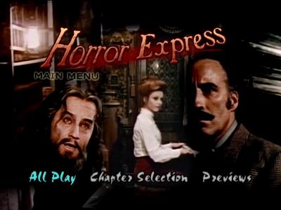 Horror Express -- menus