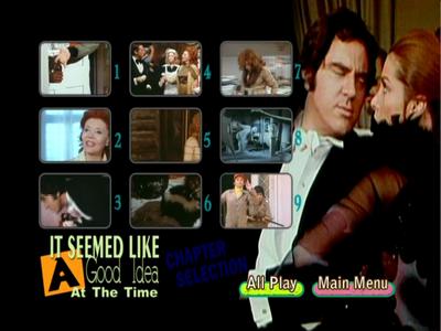 It Seemed Like a Good Idea at the Time -- menus