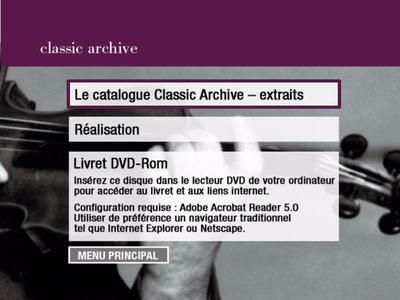 Istomin-Stern-Rose Trio: Brahms: Trios Nos. 1-3 - menus