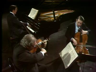 Istomin-Stern-Rose Trio: Brahms: Trio for piano, violin, and cello, no. 1, op. 8