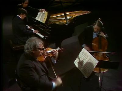 Istomin-Stern-Rose Trio: Brahms: Trio for piano, violin, and cello, no. 1, op. 8