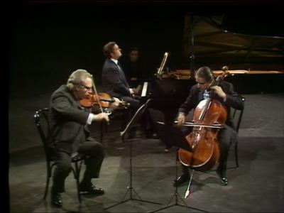 Istomin-Stern-Rose Trio: Brahms: Trio for piano, violin, and cello, no. 2, op. 87
