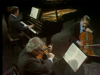Istomin-Stern-Rose Trio: Brahms: Trio for piano, violin, and cello, no. 2, op. 87