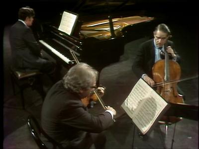 Istomin-Stern-Rose Trio: Brahms: Trio for piano, violin, and cello, no. 2, op. 87