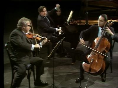 Istomin-Stern-Rose Trio: Brahms: Trio for piano, violin, and cello, no. 2, op. 87