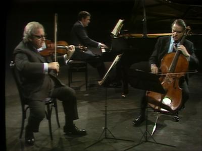 Istomin-Stern-Rose Trio: Brahms: Trio for piano, violin, and cello, no. 3, op. 101