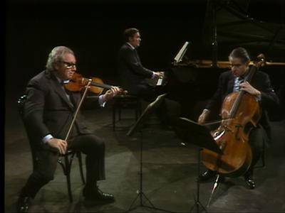 Istomin-Stern-Rose Trio: Brahms: Trio for piano, violin, and cello, no. 3, op. 101