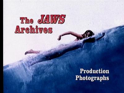The Jaws Archives: Production Photographs