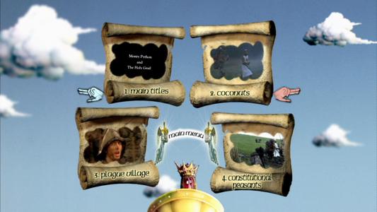 Monty Python and the Holy Grail - menus