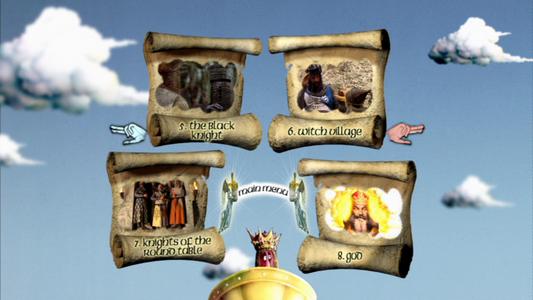 Monty Python and the Holy Grail - menus
