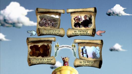 Monty Python and the Holy Grail - menus