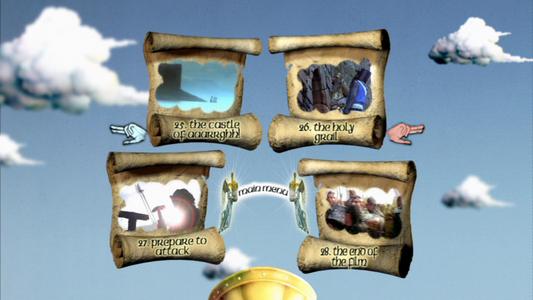Monty Python and the Holy Grail - menus