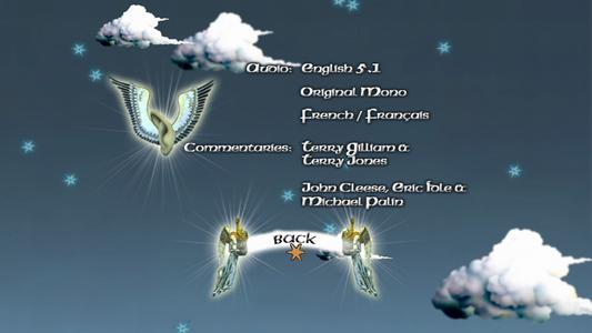 Monty Python and the Holy Grail - menus