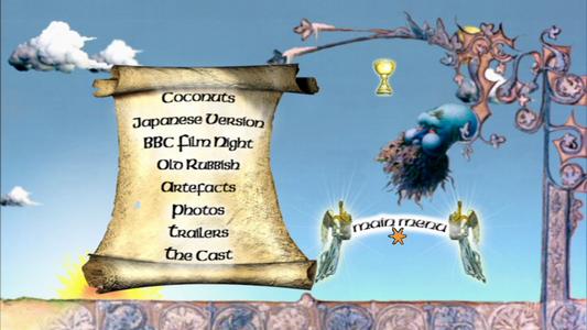 Monty Python and the Holy Grail - menus