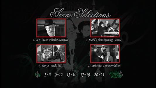 Miracle on 34th Street -- menus