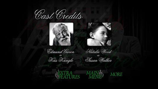 Miracle on 34th Street - menus