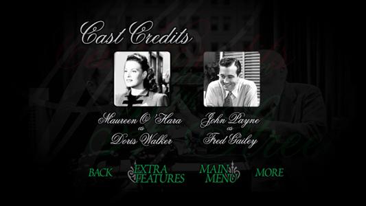 Miracle on 34th Street - menus