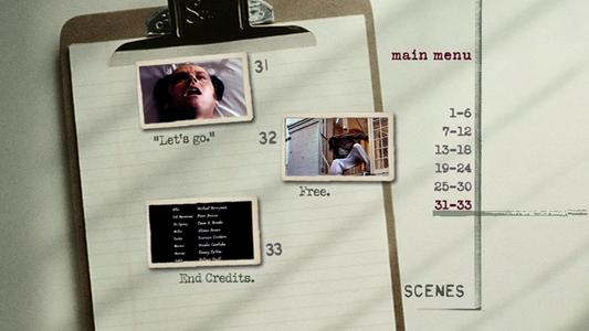 One Flew Over the Cuckoo's Nest - menus