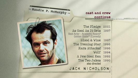 One Flew Over the Cuckoo's Nest - menus
