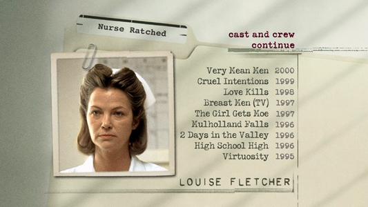 One Flew Over the Cuckoo's Nest - menus