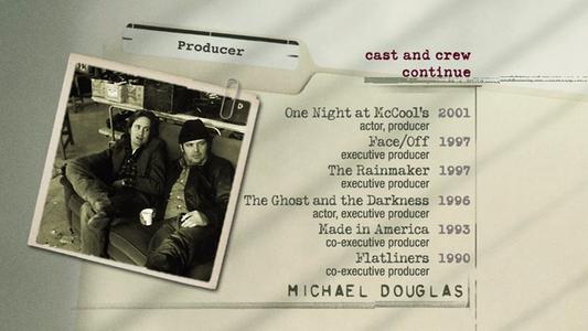 One Flew Over the Cuckoo's Nest - menus