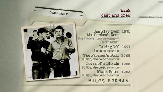 One Flew Over the Cuckoo's Nest - menus