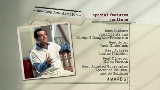 One Flew Over the Cuckoo's Nest - menus
