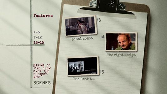 One Flew Over the Cuckoo's Nest - menus