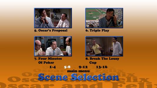 The Odd Couple - menus