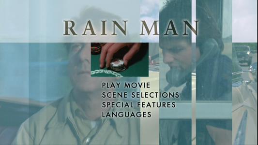 Rain Man -- menus