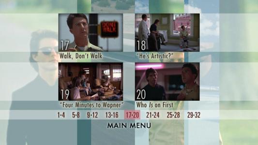 Rain Man - menus