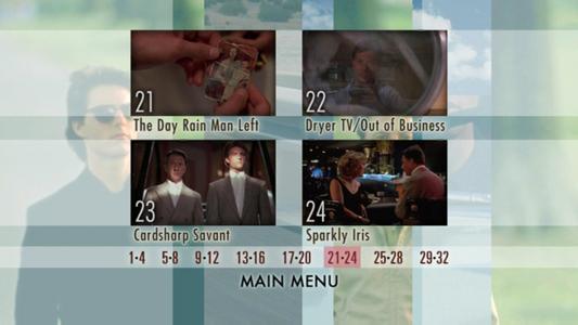 Rain Man - menus