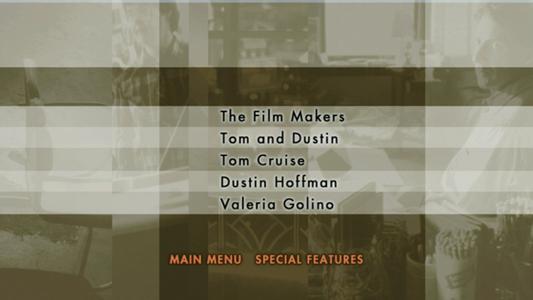 Rain Man - menus