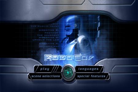 RoboCop -- menus
