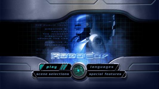 RoboCop -- menus