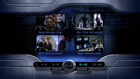 RoboCop - menus