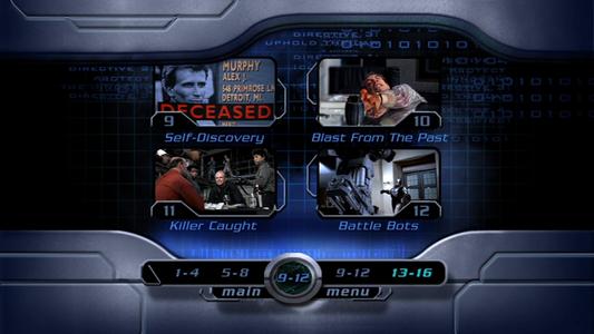 RoboCop - menus