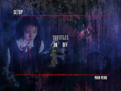Scary True Stories - menus
