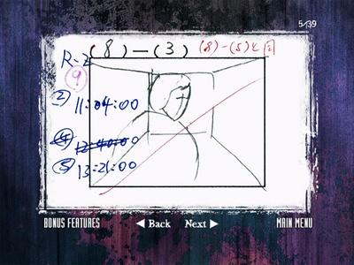 Storyboards from House of Restless Spirits